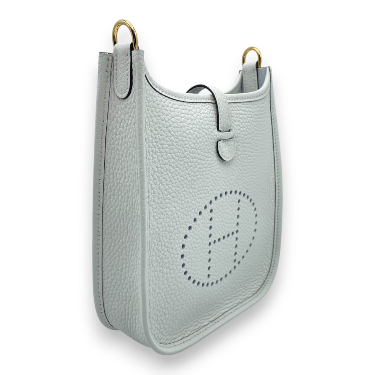 エルメス ミニエヴリン アマゾーヌ TPM ニューホワイト トリヨンクレマンス ゴールド金具 B刻印