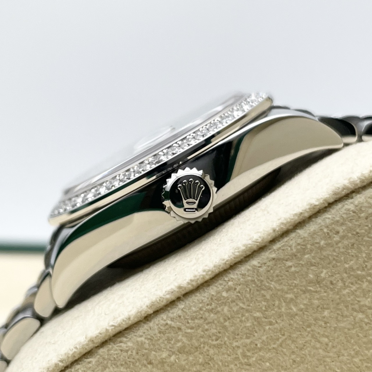 【保証書日付2026年1月！】 ロレックス レディ デイトジャスト 279384RBR ホワイト 28ｍｍ