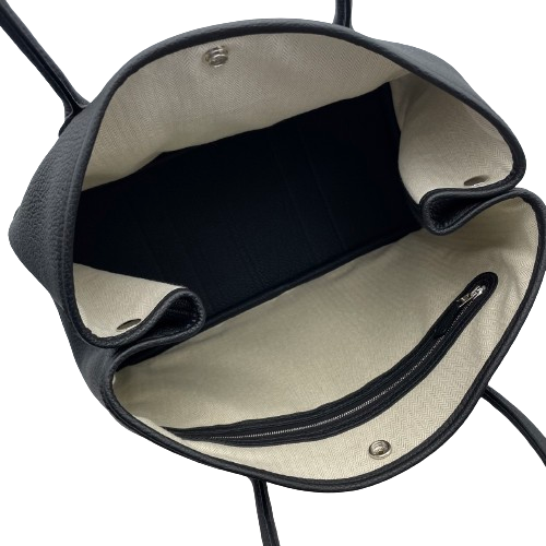 エルメス ガーデンパーティー PM ノアール ネゴンダ シルバー金具 W刻印