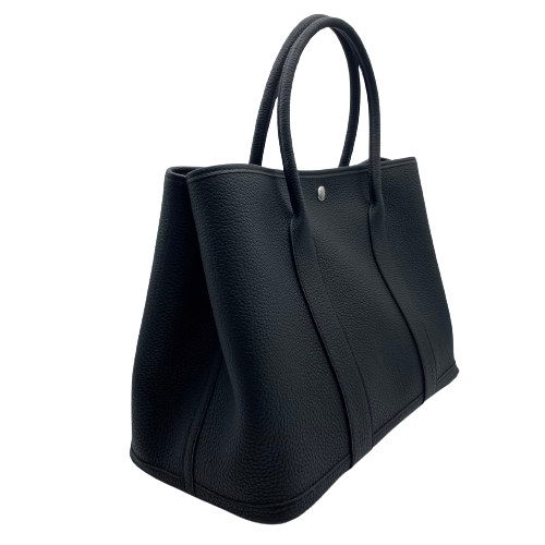 エルメス ガーデンパーティー PM ノアール ネゴンダ シルバー金具 W刻印