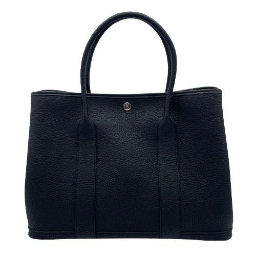 エルメス ガーデンパーティー PM ノアール ネゴンダ シルバー金具 W刻印