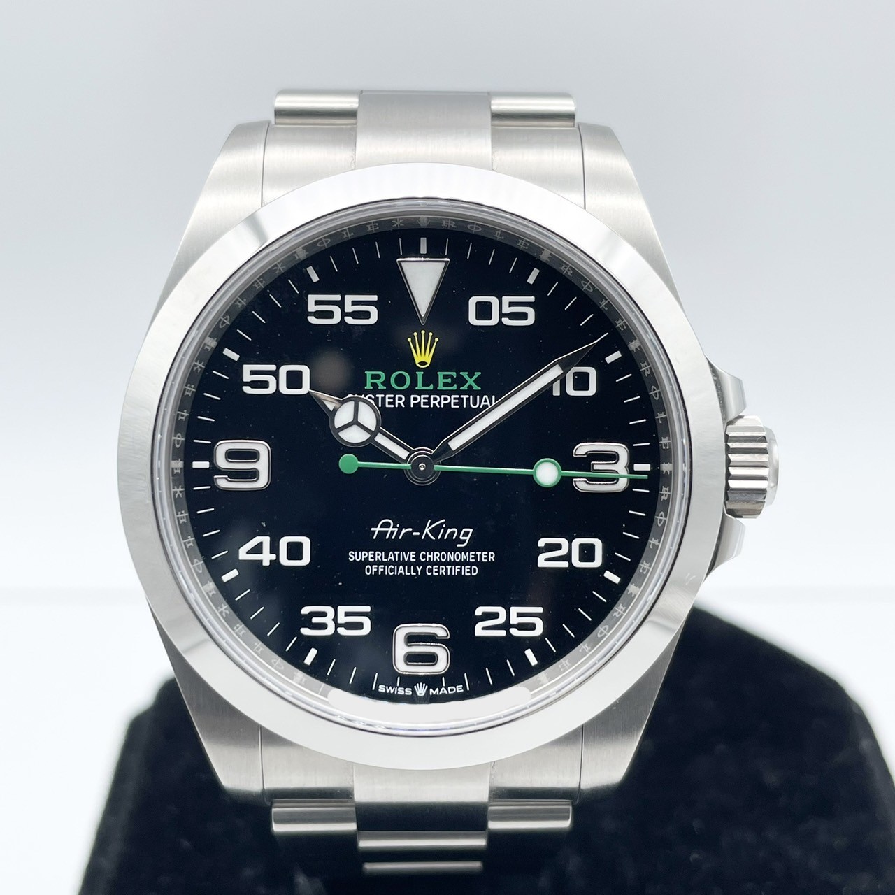 ロレックス エアキング 126900 ブラック 40mm