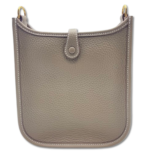 エルメス ミニエヴリン アマゾーヌ TPM エトゥープ トリヨンクレマンス ゴールド金具 W刻印