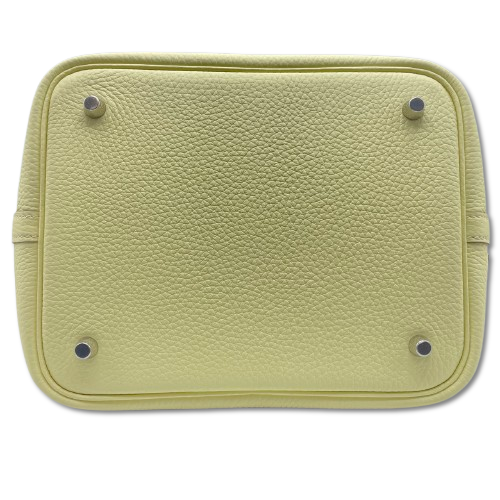 【HERMES】ピコタンロックMM/ジョーヌミルトン/シルバー金具 エルメス ピコタンロック MM ジョーヌミルトン トリヨン