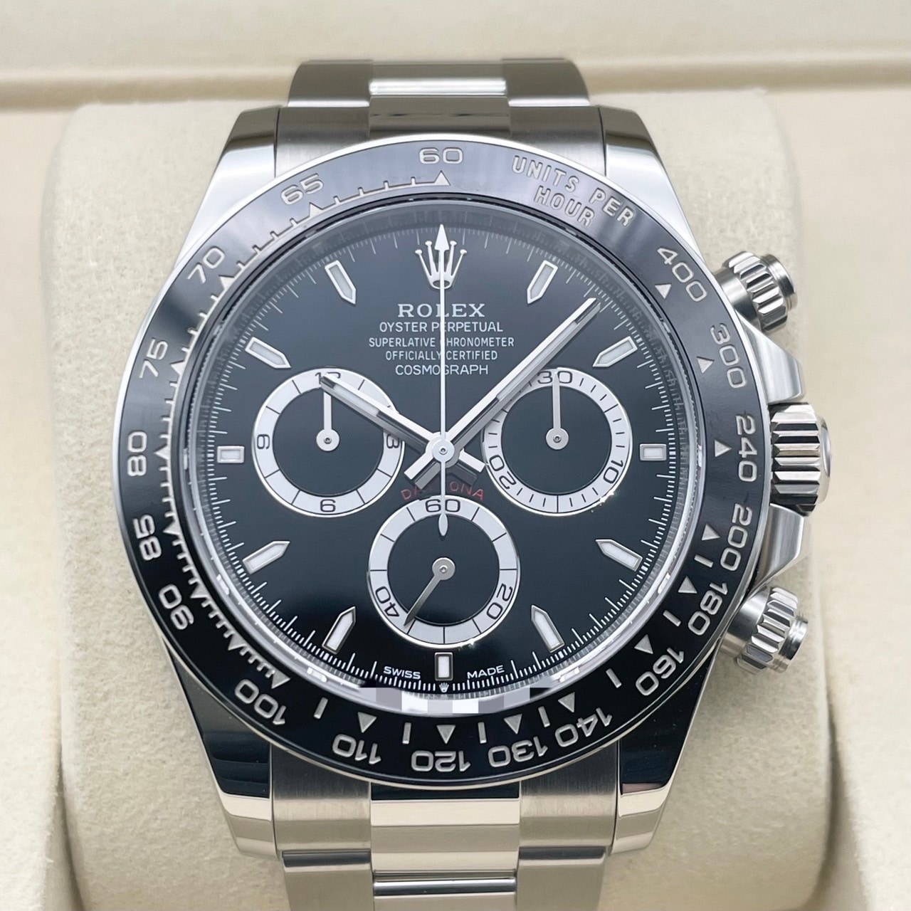 【2025年7月ギャラ！】ロレックス デイトナ 126500LN ブラック 40mm ステンレススチール 