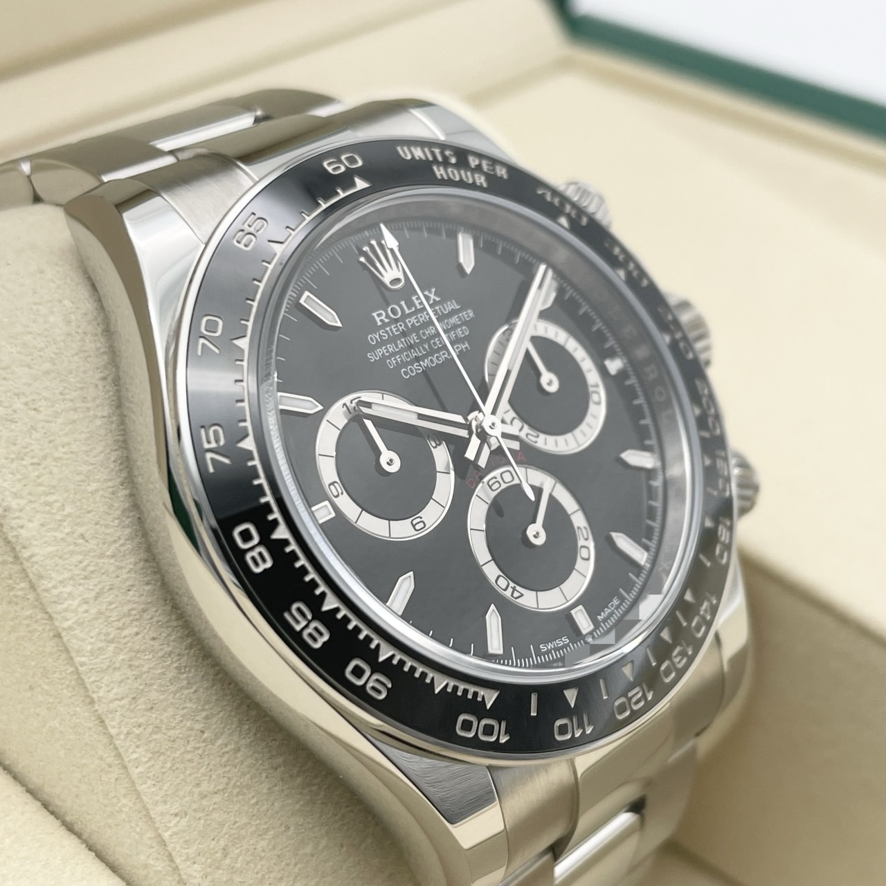 【2025年7月ギャラ！】ロレックス デイトナ 126500LN ブラック 40mm ステンレススチール 