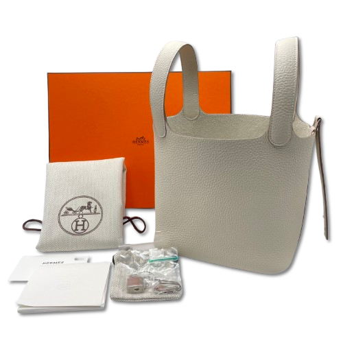 エルメス ピコタンロック PM クレ トリヨンクレマンス シルバー金具 K刻印