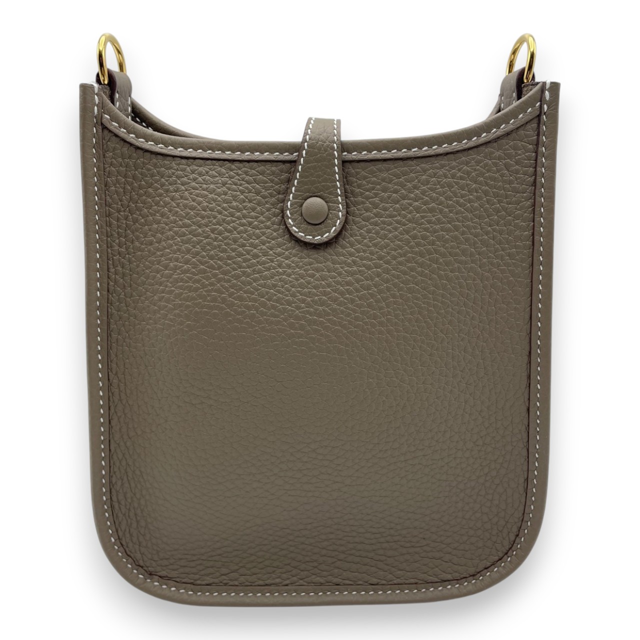 エルメス ミニエヴリン アマゾーヌ TPM エトゥープ トリヨンクレマンス ゴールド金具 W刻印