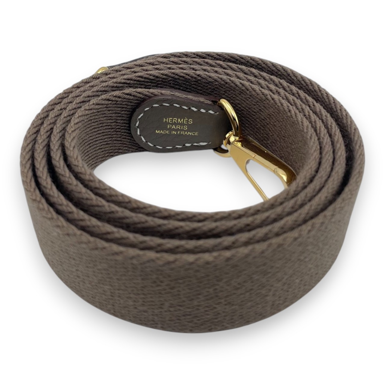 エルメス ミニエヴリン アマゾーヌ TPM エトゥープ トリヨンクレマンス ゴールド金具 W刻印