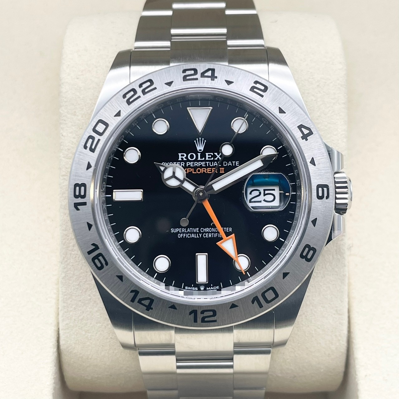 ロレックス エクスプローラーII 226570 ブラック オイスターブレスレット 42mm