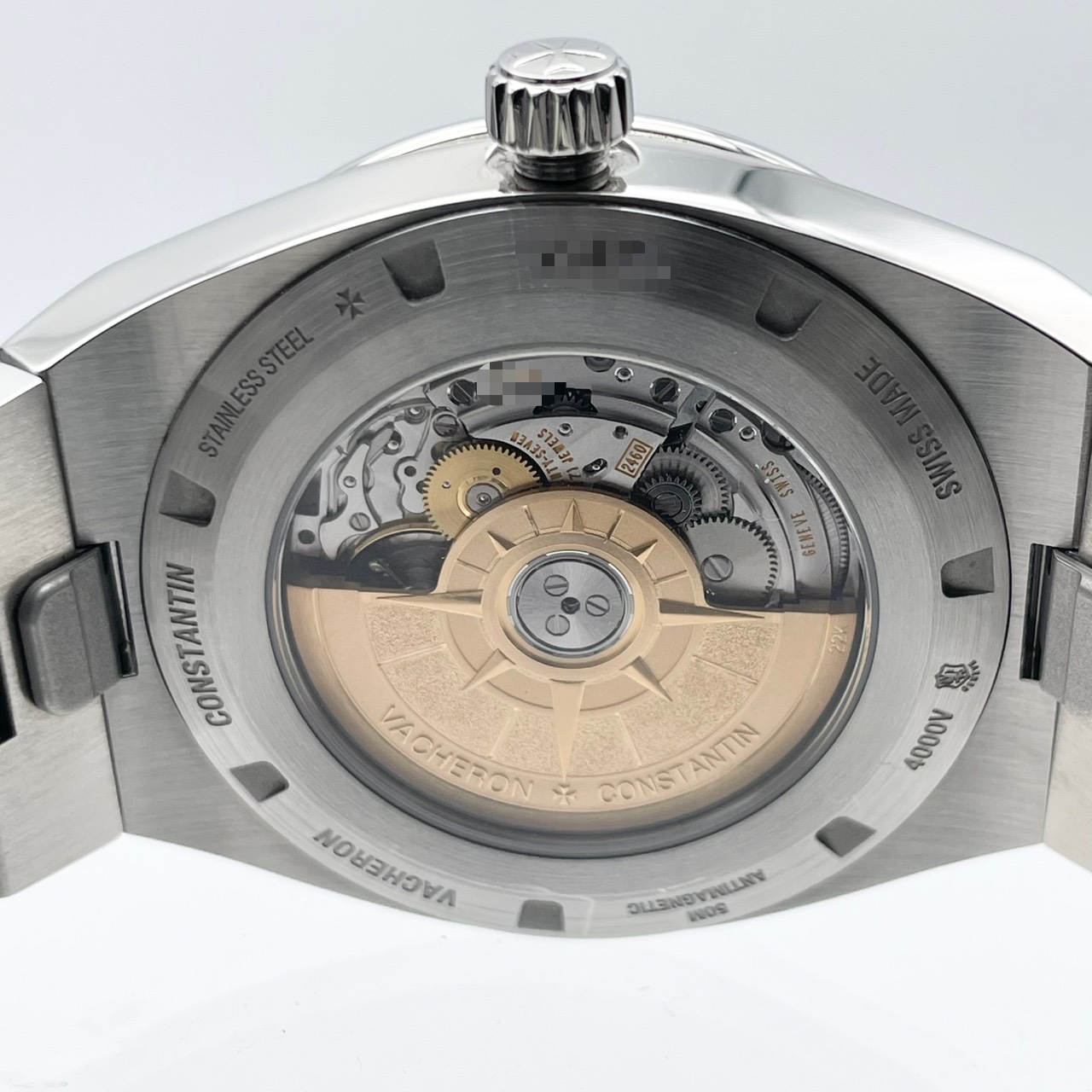 ヴァシュロンコンスタンタン オーヴァーシーズ 4000V/210A-B911 ブルー ムーンフェイズ レトログラード デイト 41mm