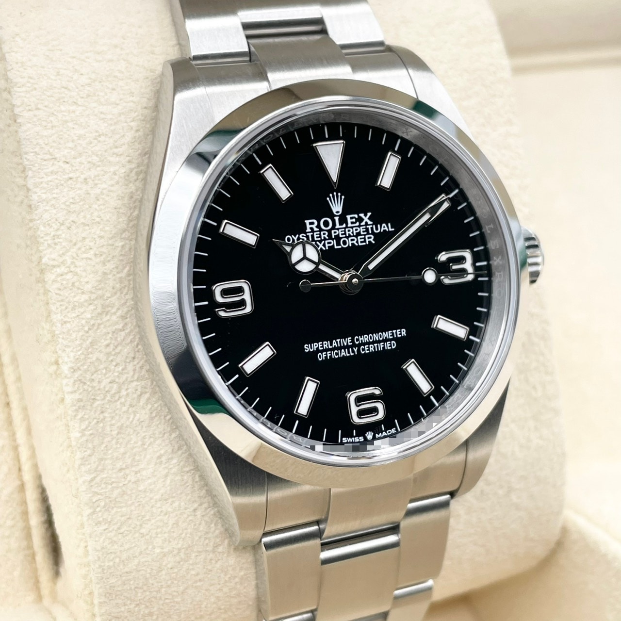 ロレックス エクスプローラー 124270 ブラック 36mm
