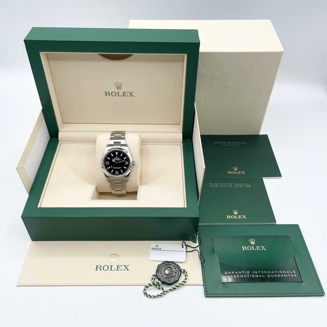 ロレックス エクスプローラー 124270 ブラック 36mm