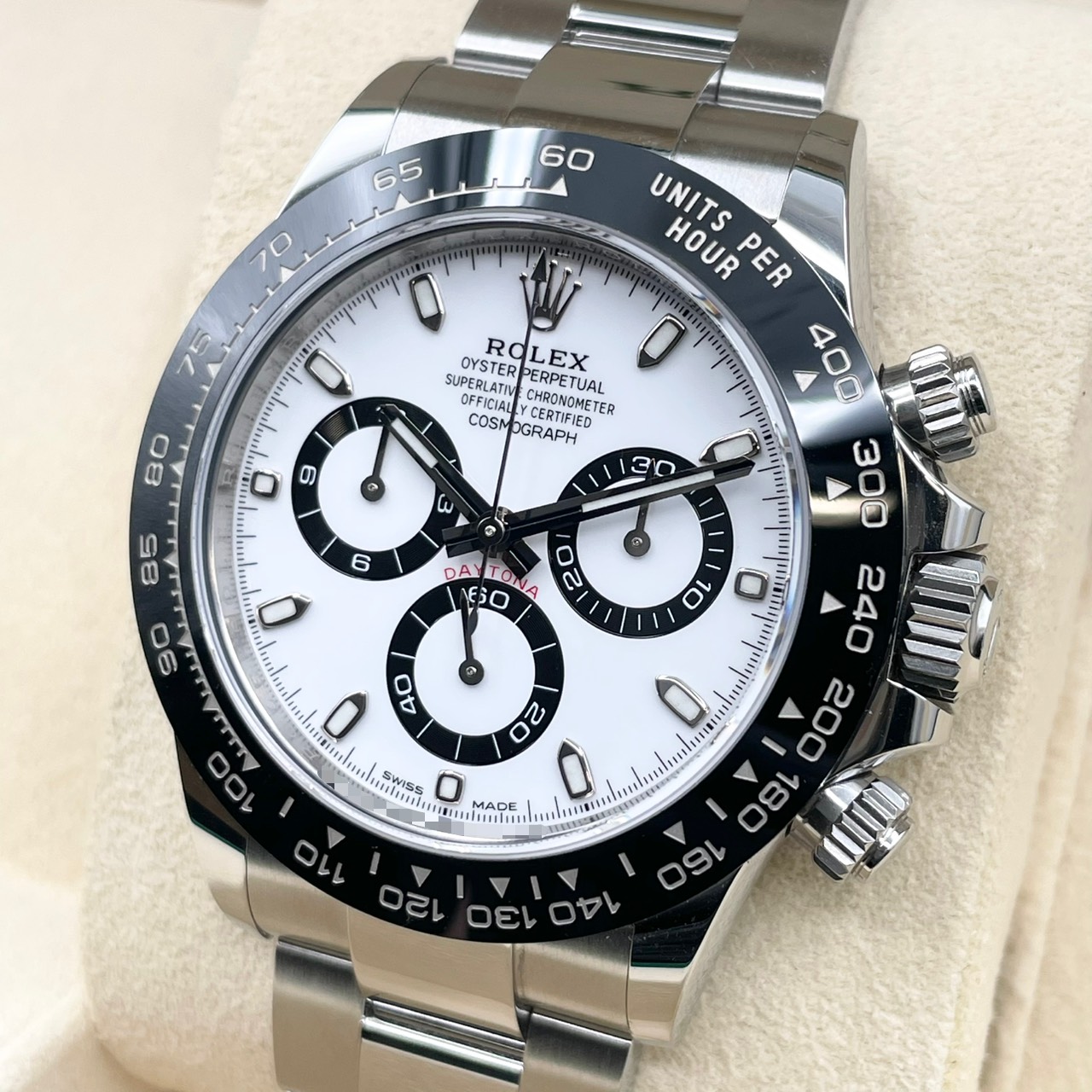 ロレックス デイトナ 116500LN ステンレススチール ホワイト 40mm