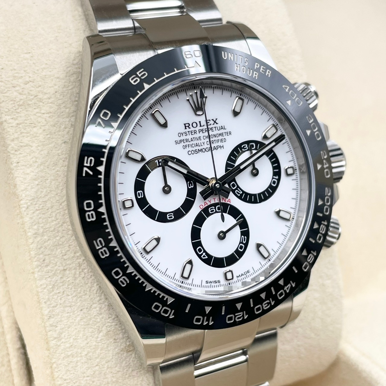 ロレックス デイトナ 116500LN ステンレススチール ホワイト 40mm