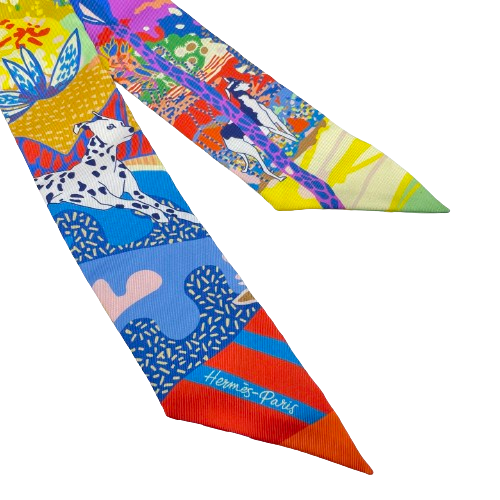 エルメス ツイリー En Liberte シルク