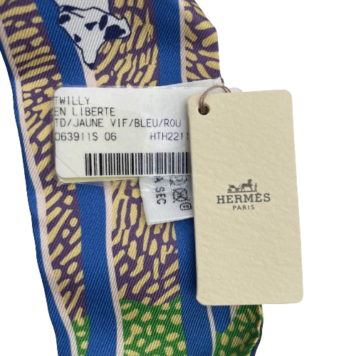 エルメス ツイリー En Liberte シルク