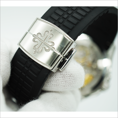 パテックフィリップ アクアノート 5164A-001 ブラック・エンボス