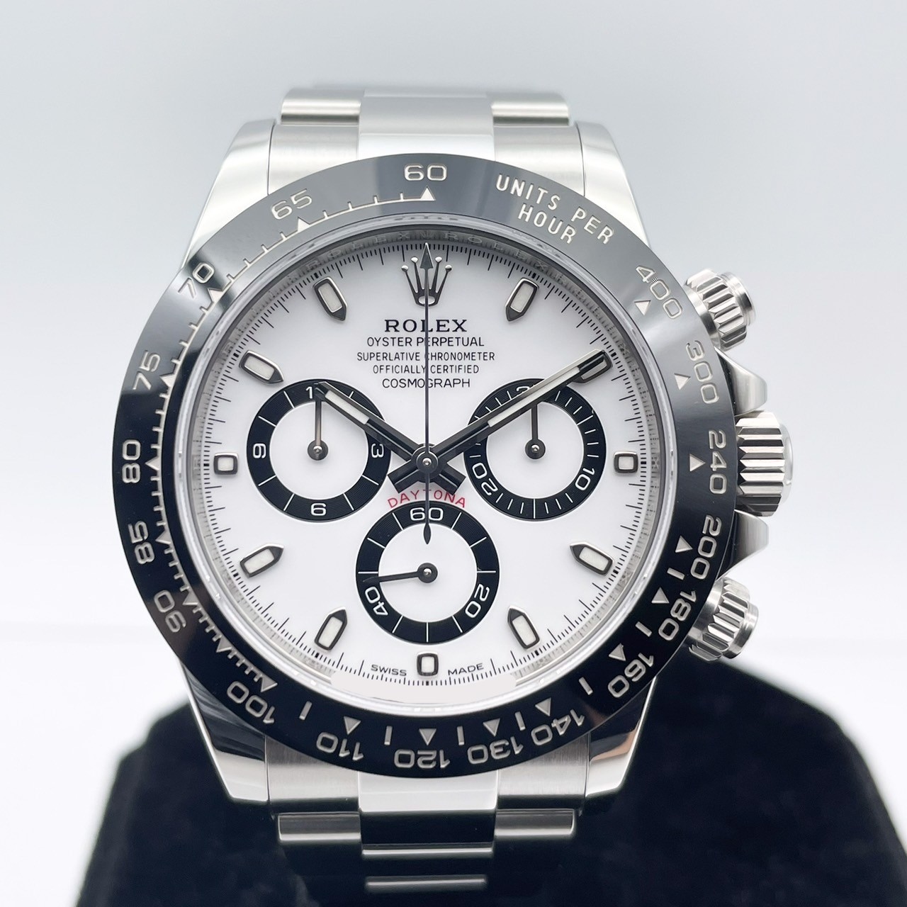 ロレックス デイトナ 116500LN ホワイト オイスターブレス 40mm
