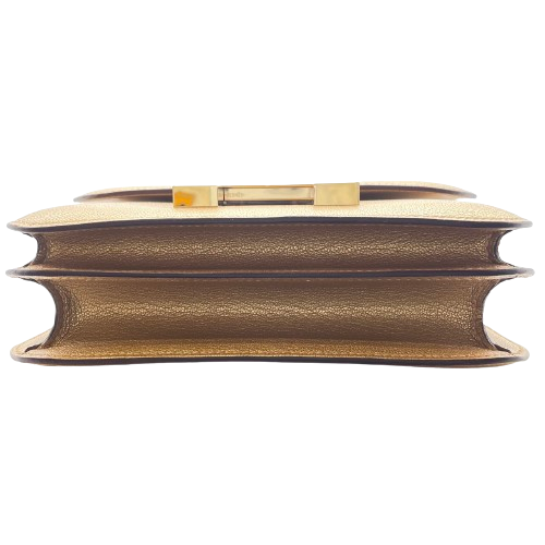 【オリンピック限定カラー】エルメス コンスタンスミニ 18 ドレ シェーブルシャムキラ シャンパンゴールド金具 B刻印