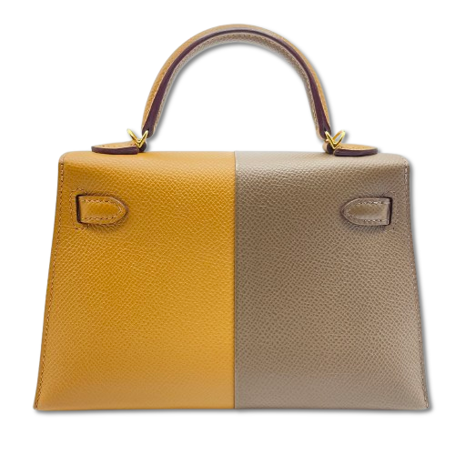 エルメス ケリー カザック 20 エトゥープ/セサミ ゴールド金具 U刻印