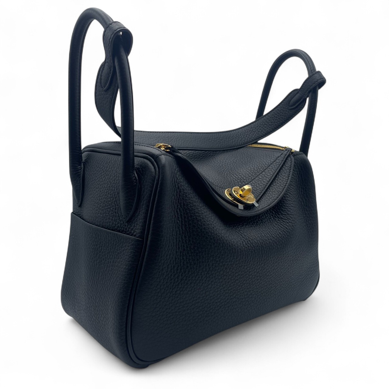 エルメス リンディ 26 ノワール トリヨンクレマンス ゴールド金具 K