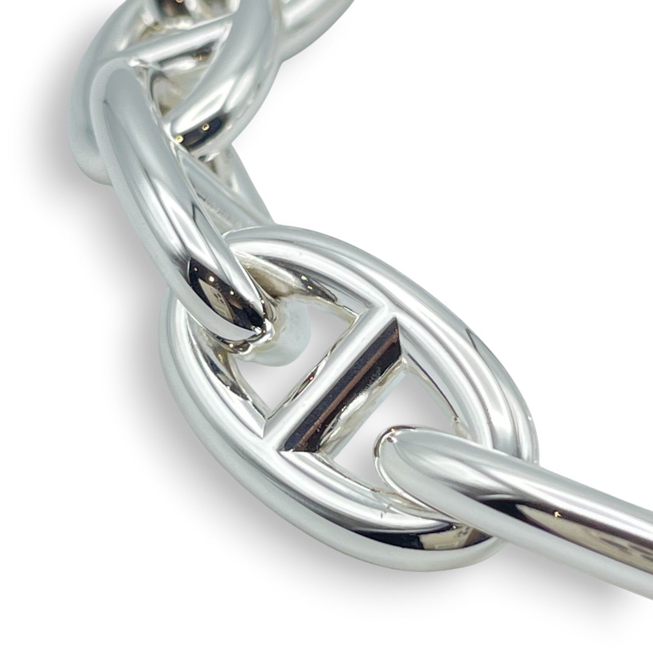 【新品未使用】エルメス シェーヌダンクル GM12コマ シルバーブレス HERMES エルメス ブレスレット シェーヌダンクル GM 12コマ