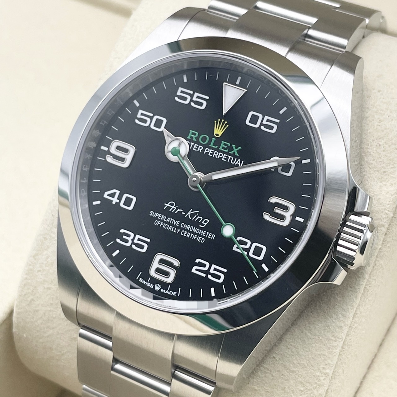 【25年10月ギャラ！】ロレックス エアキング 126900 ブラック 40mm