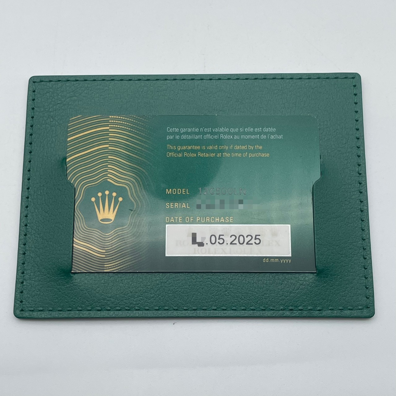 ロレックス デイトナ 126500LN ホワイト ステンレススチール オイスターブレス 40mm