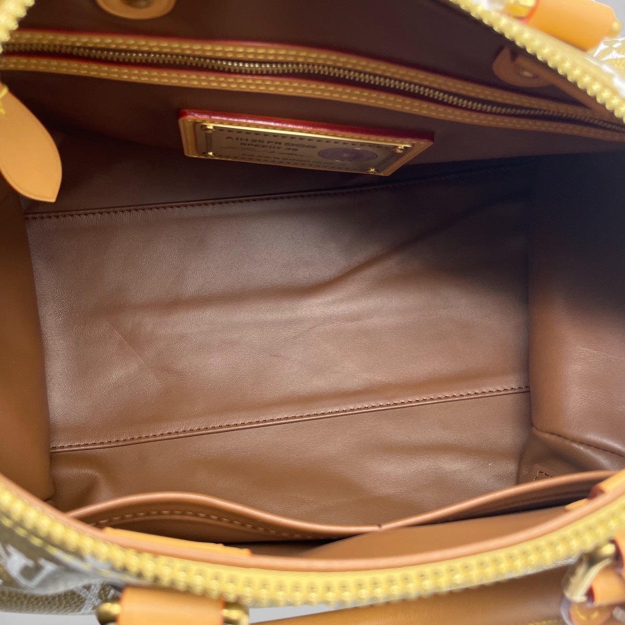 ルイヴィトン スピーディ P9 バンドリエール 30 ゴールド キンツギ