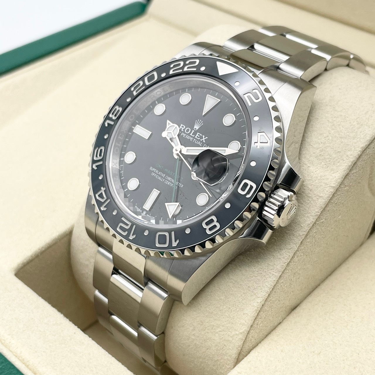 ロレックス GMTマスターII 126710GRNR ブラック オイスターブレスレット 40mm