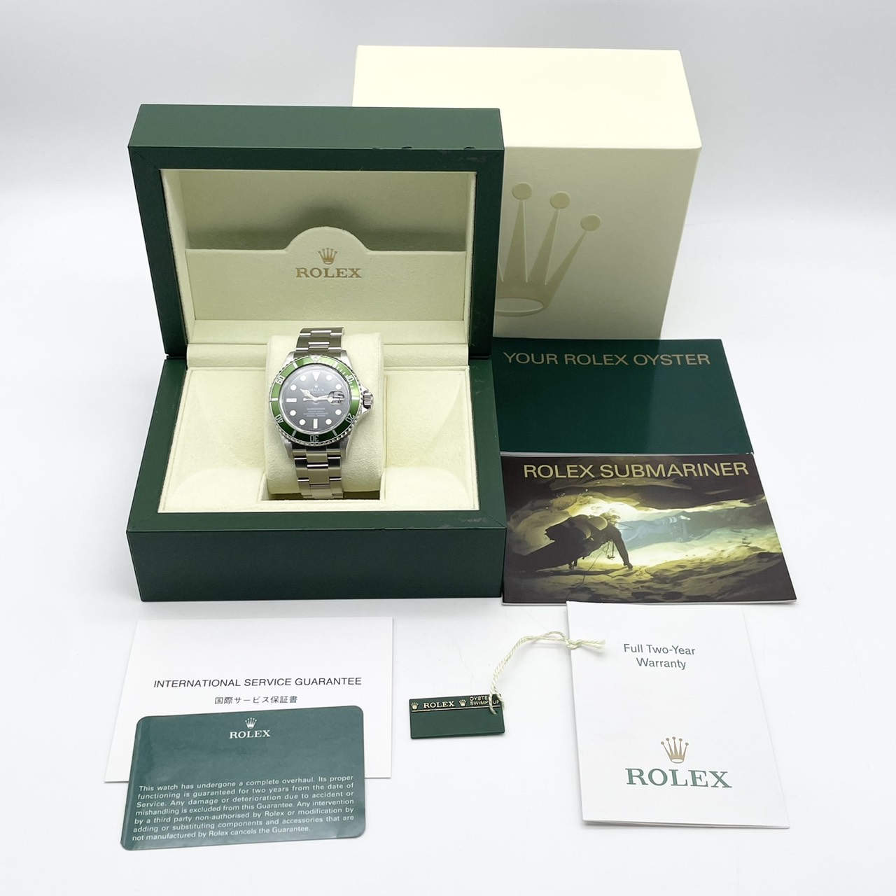 【Z番！箱保証書完備】ロレックス サブマリーナデイト 16610LV ブラック 40mm