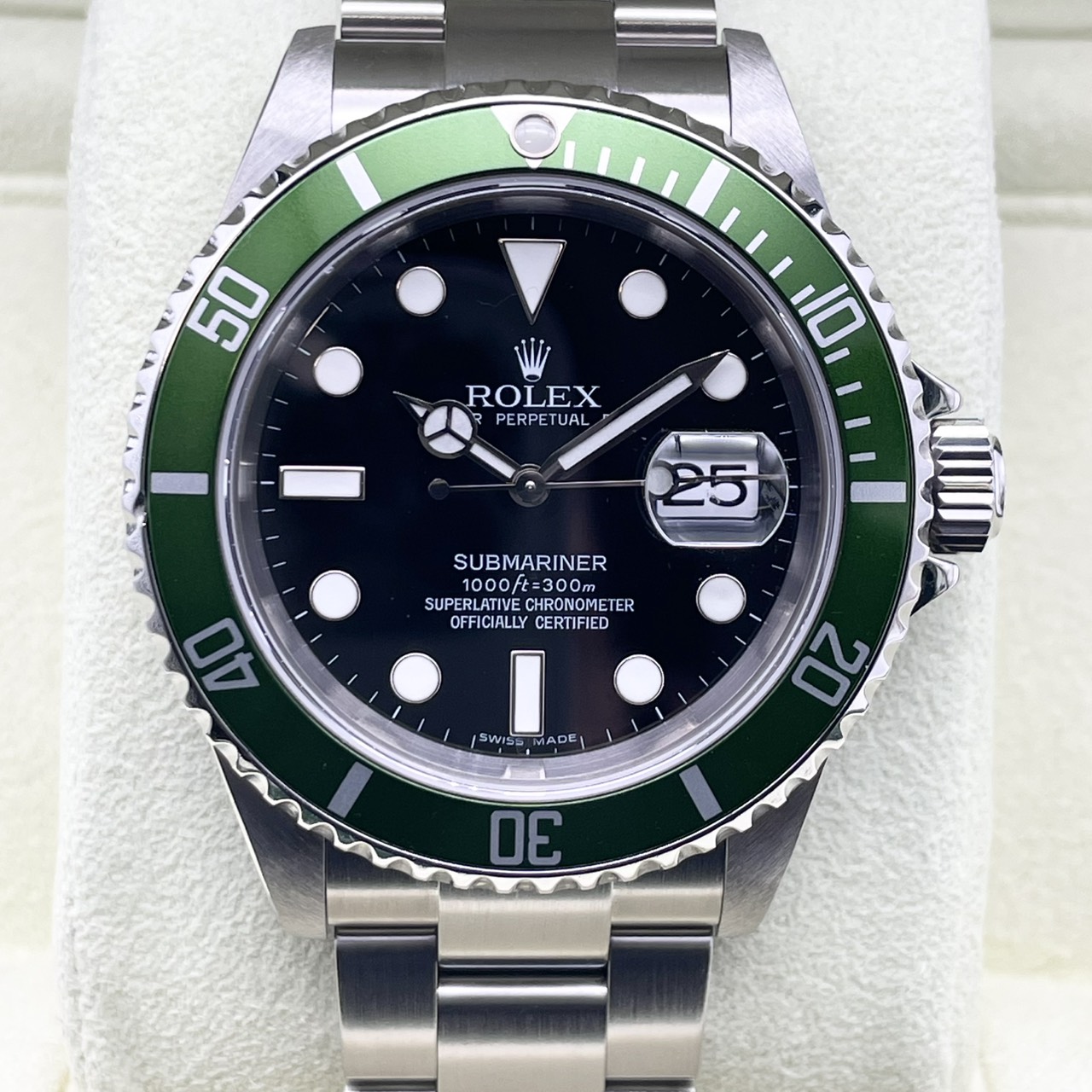 【Z番！箱保証書完備】ロレックス サブマリーナデイト 16610LV ブラック 40mm