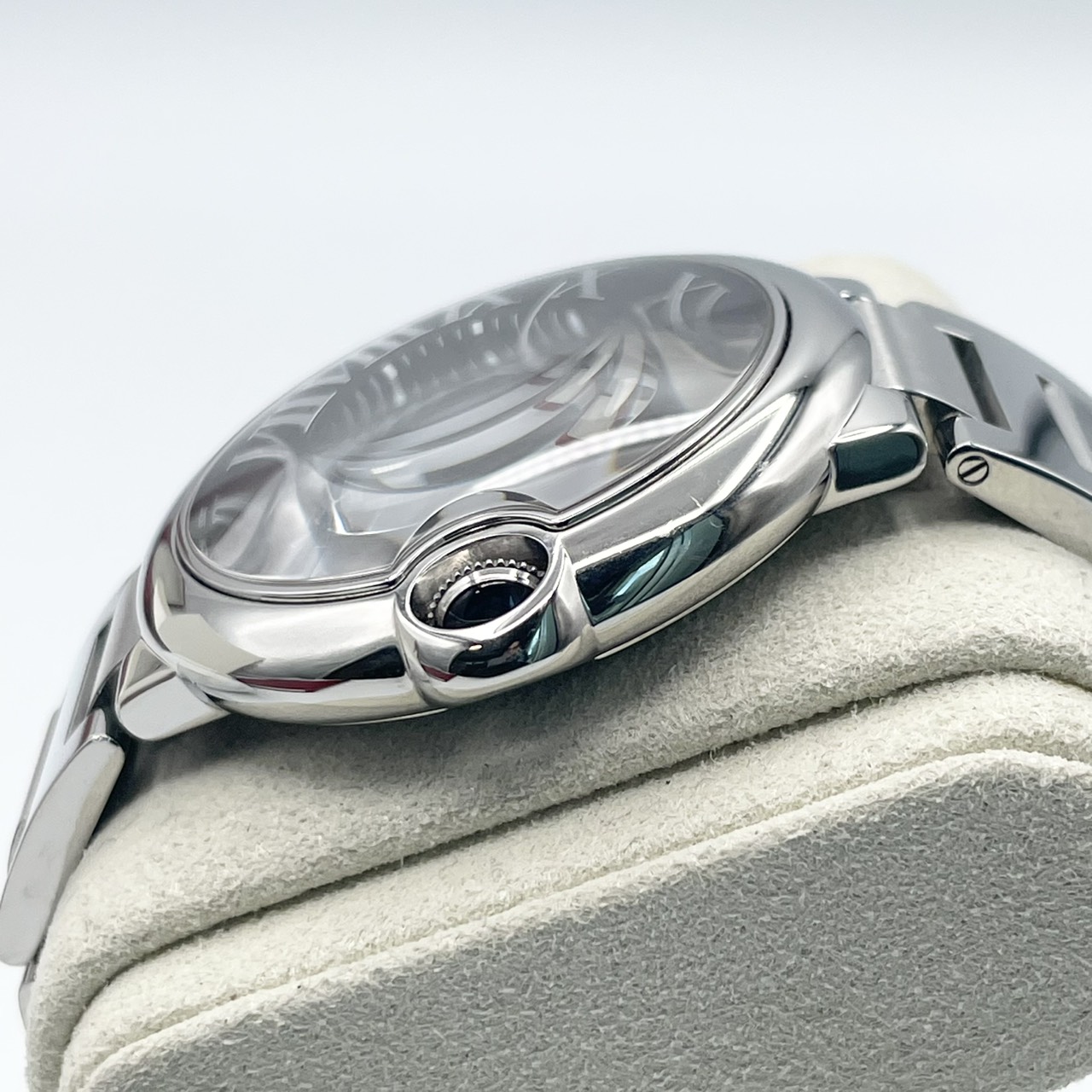 カルティエ バロンブルードゥカルティエ W6920042 ブラック 42mm