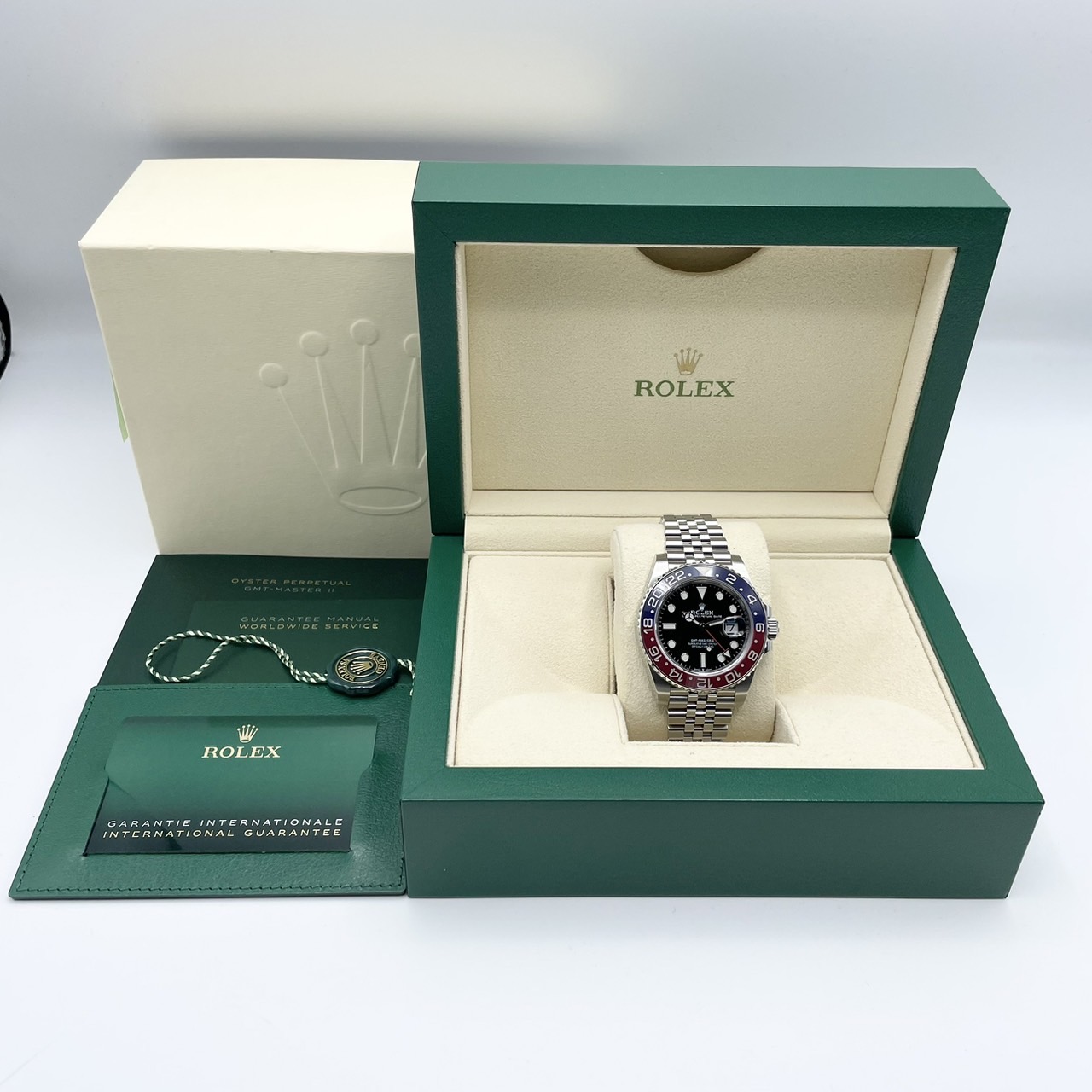 ロレックス GMT マスター Ⅱ ジュビリー ブレスレット 中古)ROLEX ロレックス GMTマスター II 126710BLNR ジュビリーブレス