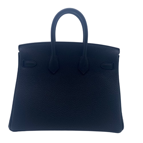 エルメス バーキン25 ノワール トゴ シルバー金具 W刻印