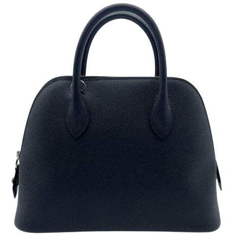 ❤お得なお品❤ボリード31 ブラックｘシルバー金具 エルメス A刻印 箱付き エルメスボリード31 黒 シルバー金具 ユニセックス 2WAYバッグ HERMES