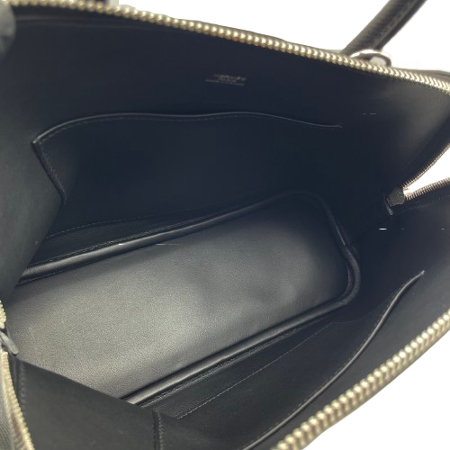 エルメス ボリード1923 25 ノワール エプソン シルバー金具 K刻印