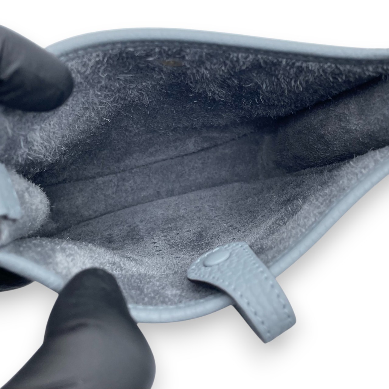 エルメス ミニエヴリン アマゾーヌ TPM グリパンタン トリヨンクレマンス シャンパンゴールド金具 K刻印