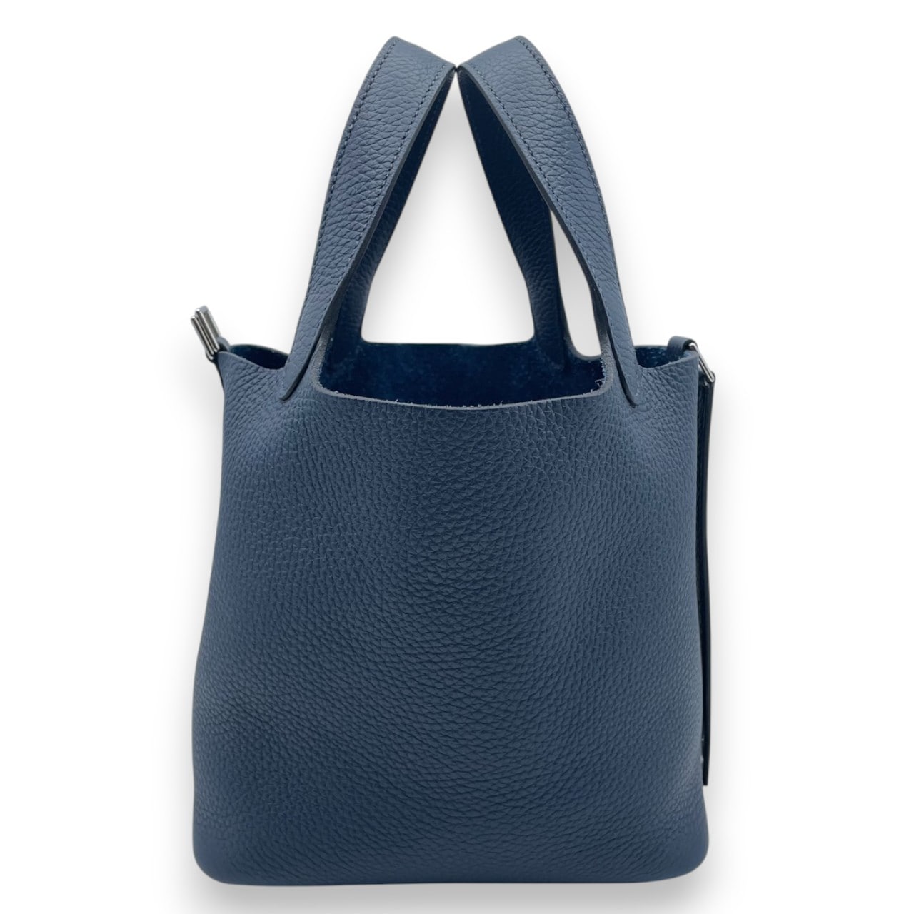 エルメス ピコタンロック PM ブルードプリュス トリヨンクレマンス シルバー金具 B刻印