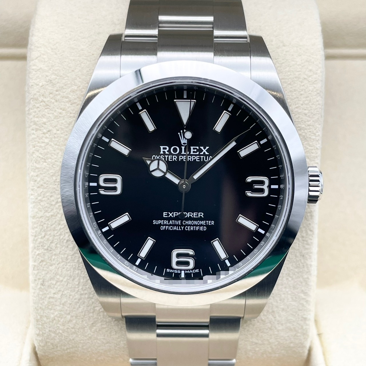 【廃番モデル！】ロレックス エクスプローラー 214270 ブラック ステンレススチール 39mm