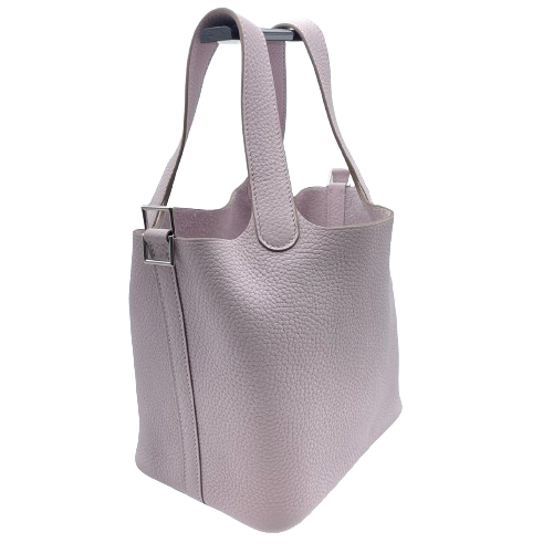 エルメス ピコタンロック PM  モーヴペール トリヨンクレマンス  シルバー金具 W刻印