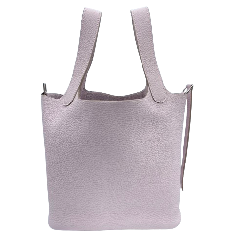 エルメス ピコタンロック PM  モーヴペール トリヨンクレマンス  シルバー金具 W刻印