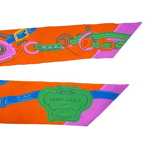 エルメス ツイリー Brides de Gala Applique Pique エルメス ツイリー Brides de Gala Applique Pique シルク