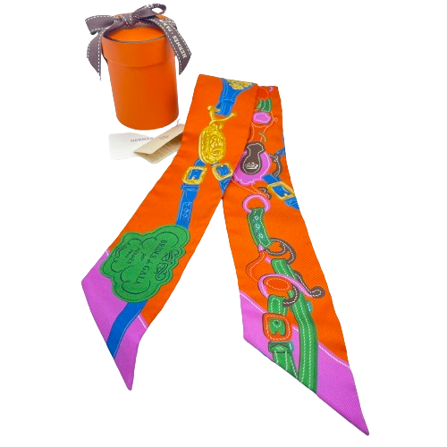 エルメス ツイリー Brides de Gala Applique Pique シルク - ブランド