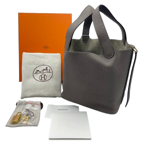 エルメス ピコタンロック PM エタン トリヨンクレマンス ゴールド金具 Y刻印