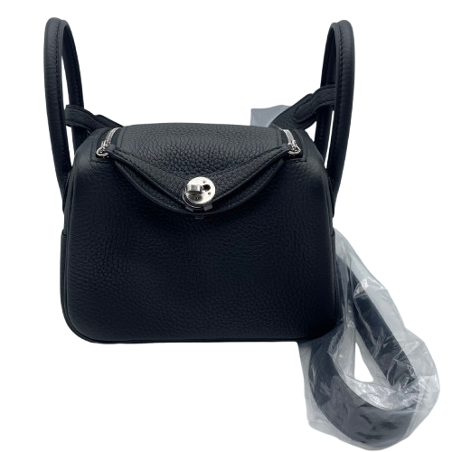 エルメス リンディミニ 20 ノワール トリヨンクレマンス シルバー金具 K刻印