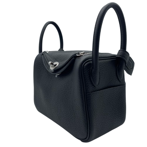 エルメス リンディミニ 20 ノワール トリヨンクレマンス シルバー金具 K刻印