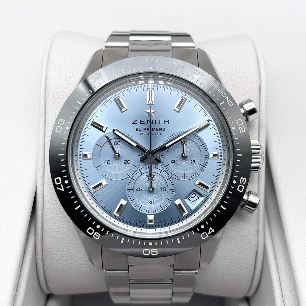 【定価約150万円！250本限定】ゼニス クロノマスター 03.3105.3600/52.M3100 ブルー 41mm