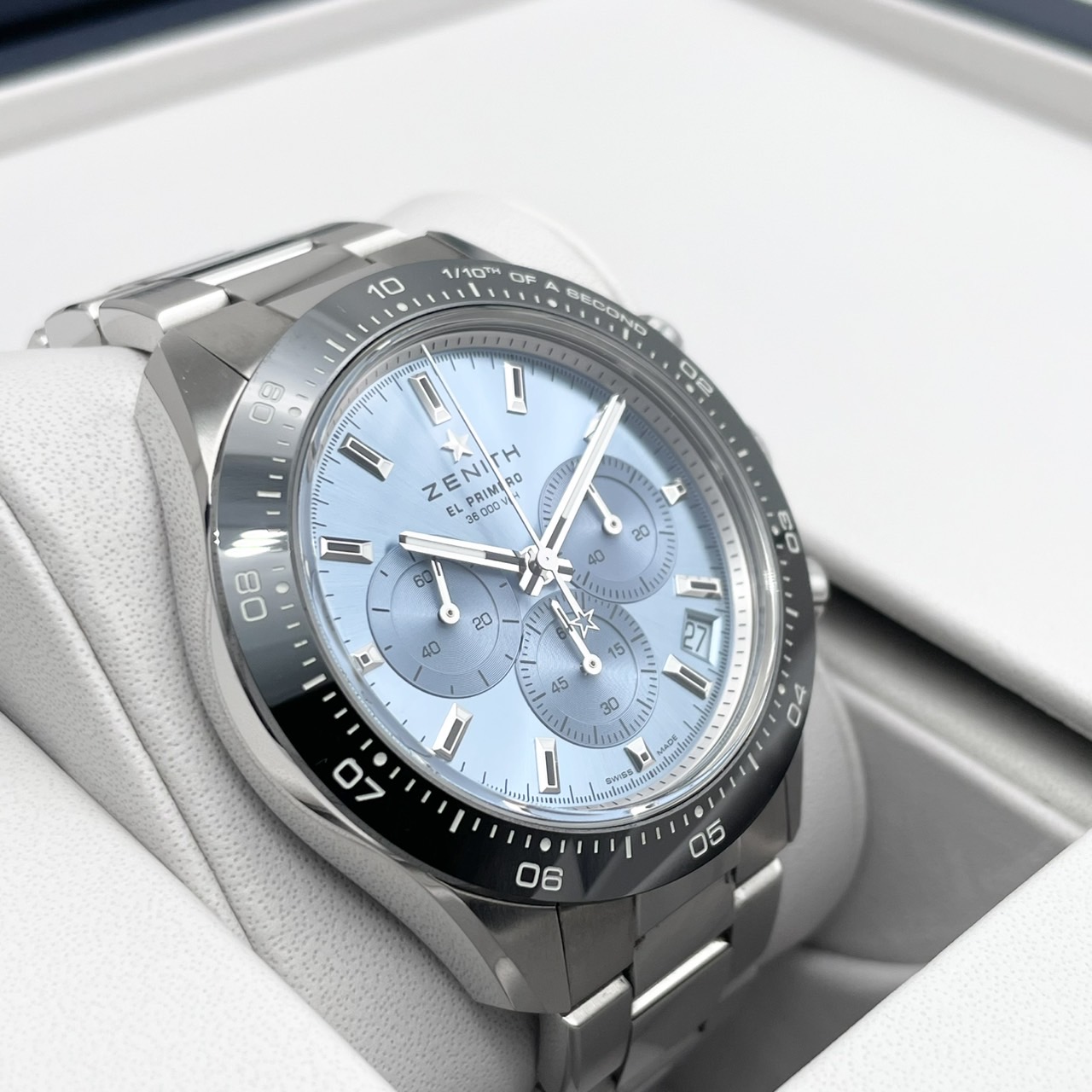 【定価約150万円！250本限定】ゼニス クロノマスター 03.3105.3600/52.M3100 ブルー 41mm